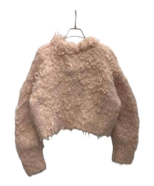 CLANE（クラネ）CLANE (クラネ) ニットカーディガン ピンク サイズ:SIZE1の古着・服飾アイテム