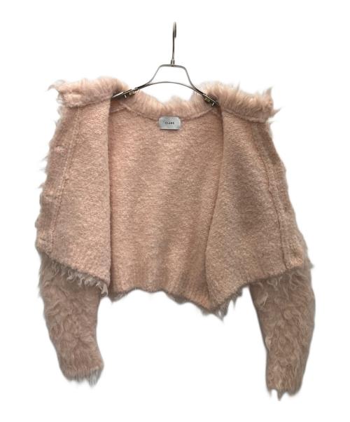 CLANE（クラネ）CLANE (クラネ) ニットカーディガン ピンク サイズ:SIZE1の古着・服飾アイテム