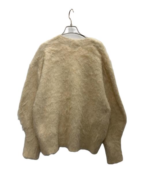 emmi（エミ）emmi (エミ) シャギーニットカーディガン ベージュ サイズ:SIZEFREEの古着・服飾アイテム