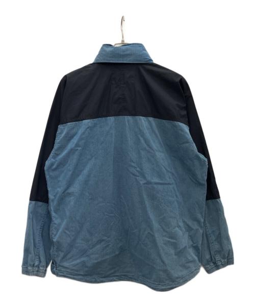 THE NORTHFACE PURPLELABEL（ザ・ノースフェイス パープルレーベル）THE NORTHFACE PURPLELABEL (ザ・ノースフェイス パープルレーベル) Indigo Mountain Wind Pullover インディゴ×ネイビー サイズ:Lの古着・服飾アイテム