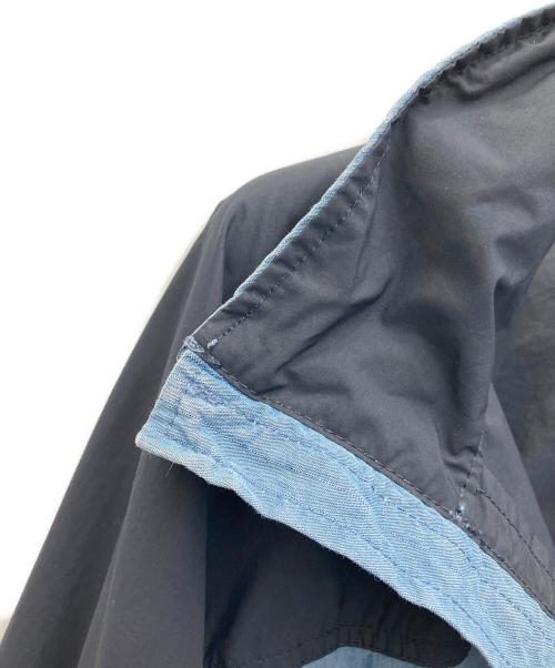 THE NORTHFACE PURPLELABEL（ザ・ノースフェイス パープルレーベル）THE NORTHFACE PURPLELABEL (ザ・ノースフェイス パープルレーベル) Indigo Mountain Wind Pullover インディゴ×ネイビー サイズ:Lの古着・服飾アイテム