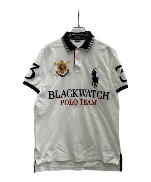 POLO RALPH LAUREN（ポロ・ラルフローレン）POLO RALPH LAUREN (ポロ・ラルフローレン) ポロシャツ ホワイト サイズ:Mの古着・服飾アイテム
