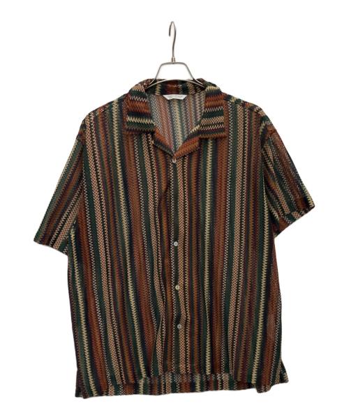 JOURNAL STANDARD（ジャーナルスタンダード）JOURNAL STANDARD (ジャーナルスタンダード) 半袖シャツ ブラウン サイズ:Lの古着・服飾アイテム