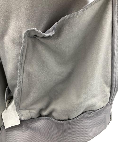 adidas（アディダス）adidas (アディダス) ベロア トラックジャケット ライトグレー サイズ:XLの古着・服飾アイテム
