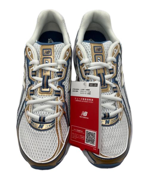 NEW BALANCE（ニューバランス）NEW BALANCE (ニューバランス) U740HB2 ブルー×ホワイト サイズ:24の古着・服飾アイテム