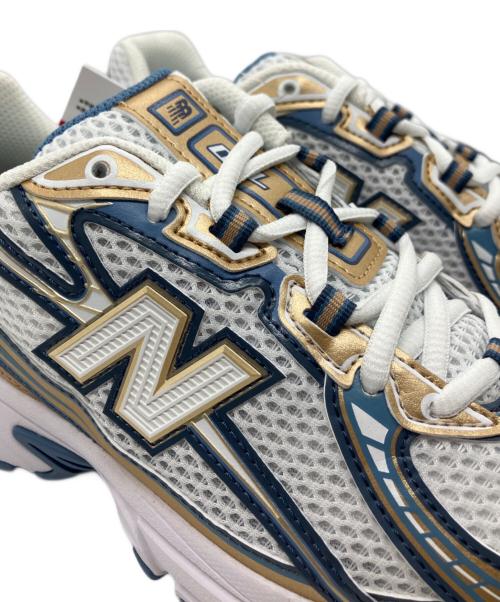 NEW BALANCE（ニューバランス）NEW BALANCE (ニューバランス) U740HB2 ブルー×ホワイト サイズ:24の古着・服飾アイテム