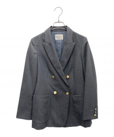 中古・古着通販】IENA (イエナ) テーラードジャケット グレー サイズ