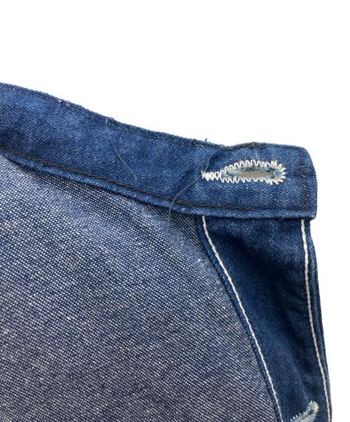 Pointer（ポインター）Pointer (ポインター) カバーオール インディゴ サイズ:SIZE38の古着・服飾アイテム