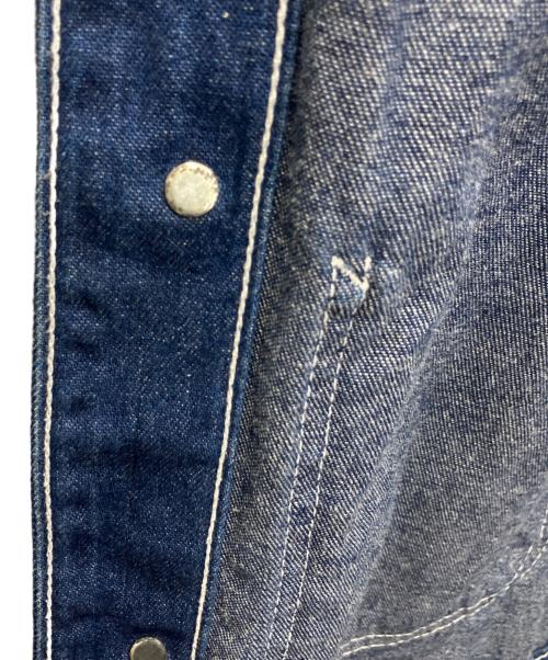 Pointer（ポインター）Pointer (ポインター) カバーオール インディゴ サイズ:SIZE38の古着・服飾アイテム