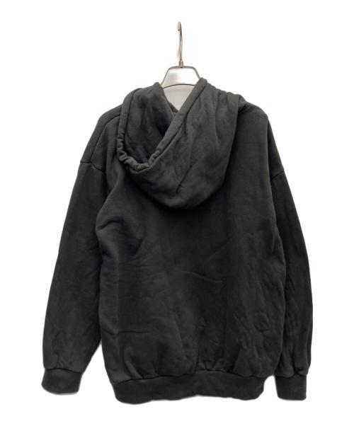 stussy（ステューシー）stussy (ステューシー) プルオーバーパーカー ブラック サイズ:Sの古着・服飾アイテム