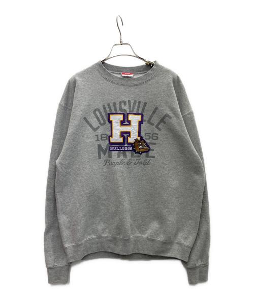 Champion（チャンピオン）Champion (チャンピオン) スウェットプルオーバー グレー サイズ:Ｌの古着・服飾アイテム