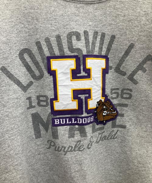 Champion（チャンピオン）Champion (チャンピオン) スウェットプルオーバー グレー サイズ:Ｌの古着・服飾アイテム