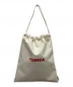 TEMBEAテンベア）の古着「巾着型バッグ」｜アイボリー