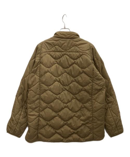 UNIQLO（ユニクロ）UNIQLO (ユニクロ) WHITE MOUNTAINEERING (ホワイトマウンテ二アニング) ダウンジャケット ブラウン サイズ:Lの古着・服飾アイテム