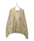 CAHLUMNカウラム）の古着「プルオーバーパーカー」｜アイボリー