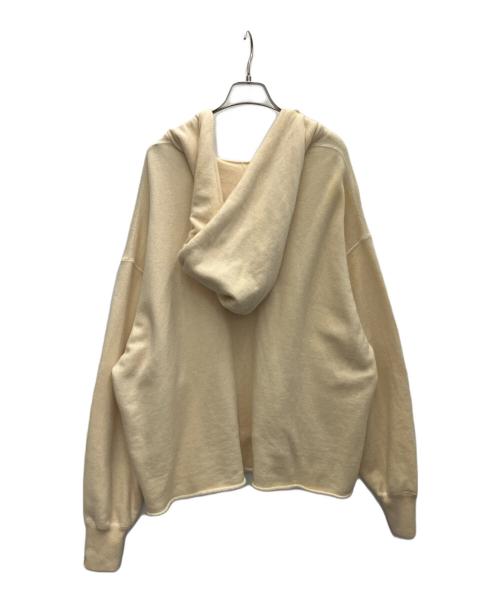 CAHLUMN（カウラム）CAHLUMN (カウラム) プルオーバーパーカー アイボリー サイズ:Lの古着・服飾アイテム
