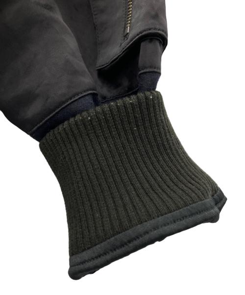 RIM.ARK（リムアーク）RIM.ARK (リムアーク) Combination melton square PO ネイビー サイズ:SIZEFREEの古着・服飾アイテム