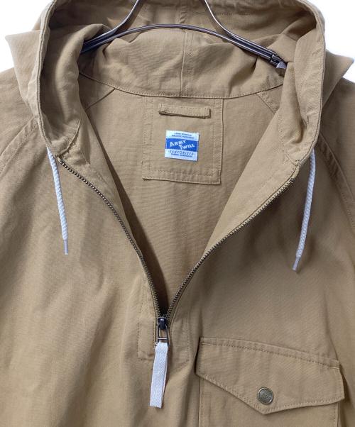 ARMY TWILL（アーミーツイル）ARMY TWILL (アーミーツイル) アノラックパーカー ブラウン サイズ:Lの古着・服飾アイテム