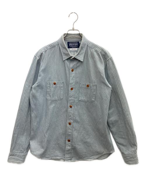 WILLCOX & GIBBS（ウィルコックス ＆ ギブス）WILLCOX & GIBBS (ウィルコックス ＆ ギブス) 長袖シャツ スカイブルー サイズ:XLの古着・服飾アイテム