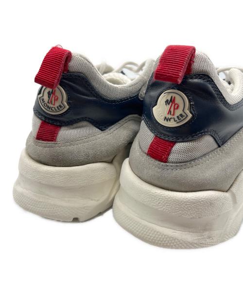 MONCLER（モンクレール）MONCLER (モンクレール) ローカットスニーカー ホワイト サイズ:26の古着・服飾アイテム