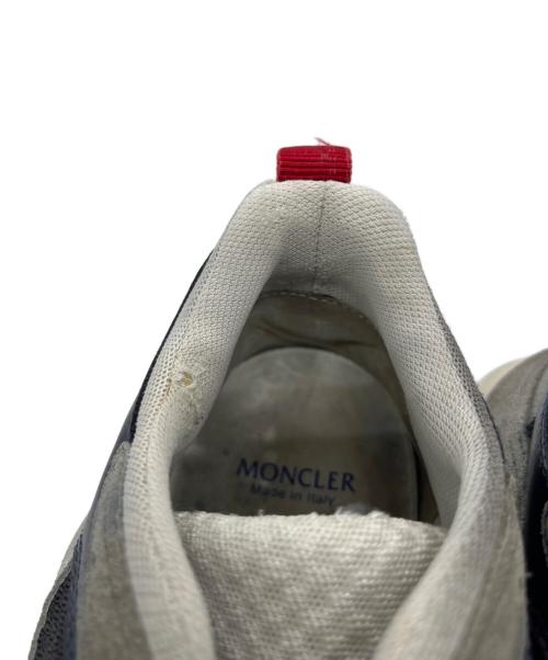 MONCLER（モンクレール）MONCLER (モンクレール) ローカットスニーカー ホワイト サイズ:26の古着・服飾アイテム