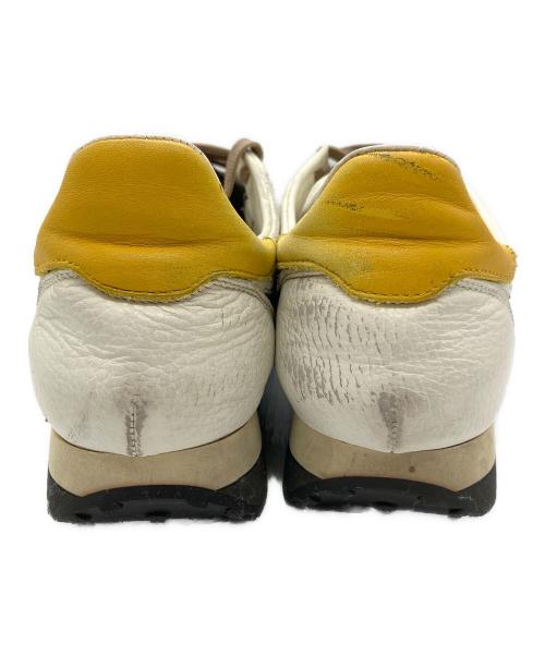 MONCLER（モンクレール）MONCLER (モンクレール) ローカットスニーカー ホワイト×ネイビー×グリーン サイズ:SIZE41の古着・服飾アイテム