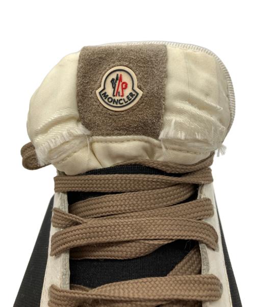 MONCLER（モンクレール）MONCLER (モンクレール) ローカットスニーカー ホワイト×ネイビー×グリーン サイズ:SIZE41の古着・服飾アイテム