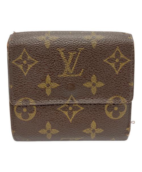LOUIS VUITTON（ルイ ヴィトン）LOUIS VUITTON (ルイ ヴィトン) ポルトモネ・ビエ カルトクレディ ブラウンの古着・服飾アイテム