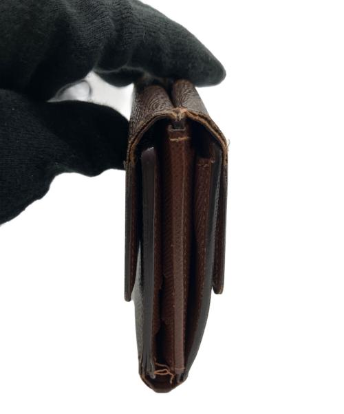 LOUIS VUITTON（ルイ ヴィトン）LOUIS VUITTON (ルイ ヴィトン) ポルトモネ・ビエ カルトクレディ ブラウンの古着・服飾アイテム