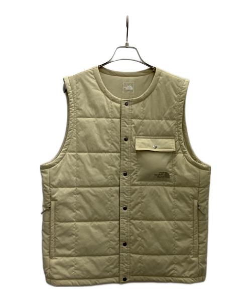 THE NORTH FACE（ザ ノース フェイス）THE NORTH FACE (ザ ノース フェイス) Meadow Warm Vest ベージュ サイズ:Lの古着・服飾アイテム
