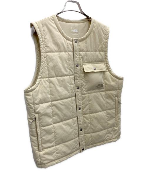 THE NORTH FACE（ザ ノース フェイス）THE NORTH FACE (ザ ノース フェイス) Meadow Warm Vest ベージュ サイズ:Lの古着・服飾アイテム