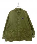 Needlesニードルズ）の古着「S.C. Army Shirt」｜オリーブ