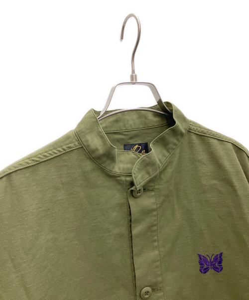 Needles（ニードルズ）Needles (ニードルズ) S.C. Army Shirt オリーブ サイズ:Mの古着・服飾アイテム