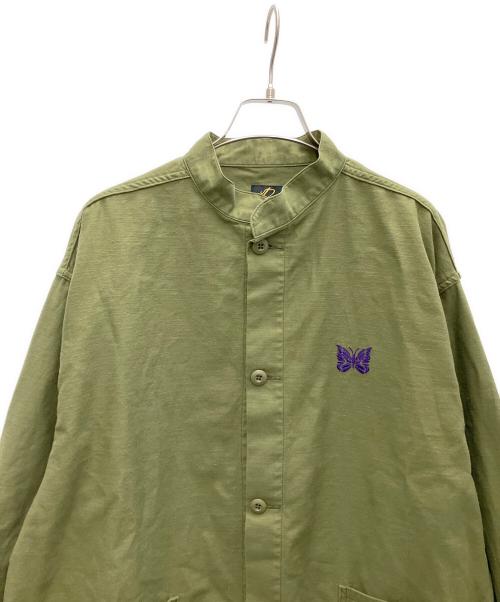 Needles（ニードルズ）Needles (ニードルズ) S.C. Army Shirt オリーブ サイズ:Mの古着・服飾アイテム