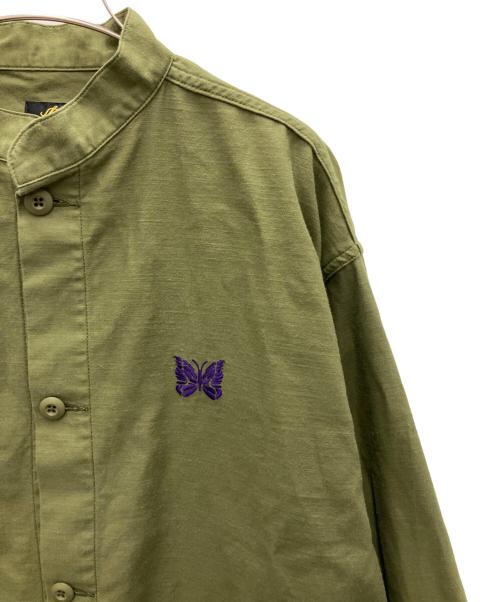 Needles（ニードルズ）Needles (ニードルズ) S.C. Army Shirt オリーブ サイズ:Mの古着・服飾アイテム