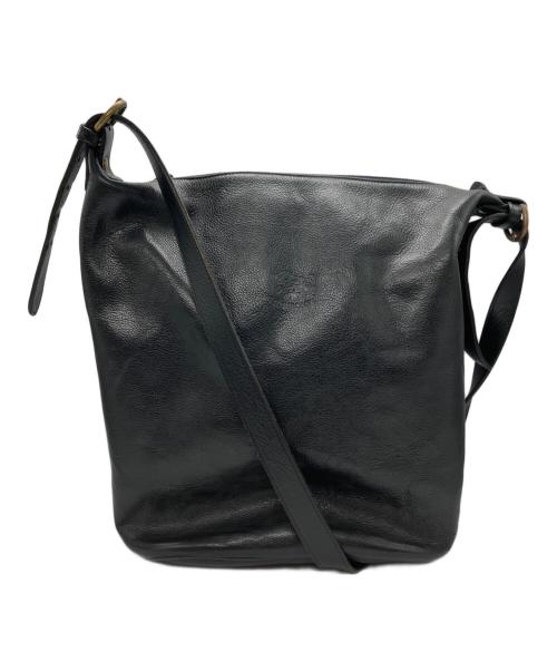 IL BISONTE（イル ビゾンテ）IL BISONTE (イル ビゾンテ) ショルダーバッグ ブラックの古着・服飾アイテム