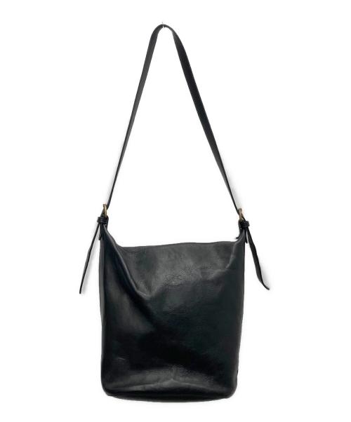 IL BISONTE（イル ビゾンテ）IL BISONTE (イル ビゾンテ) ショルダーバッグ ブラックの古着・服飾アイテム