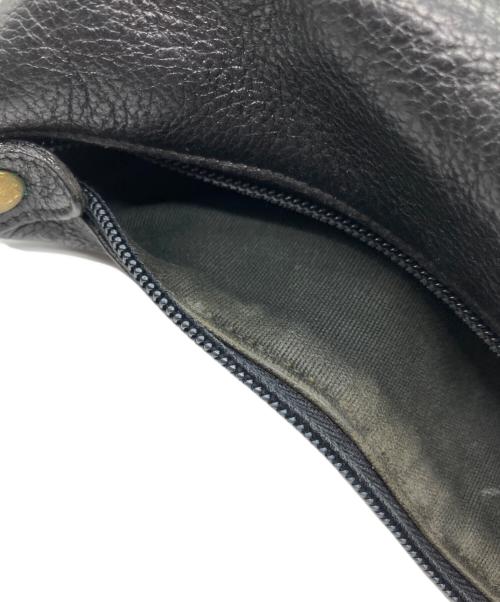 IL BISONTE（イル ビゾンテ）IL BISONTE (イル ビゾンテ) ショルダーバッグ ブラックの古着・服飾アイテム