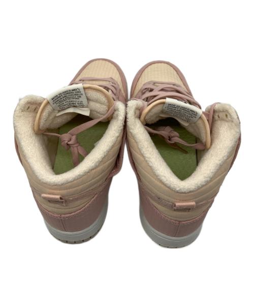 NIKE（ナイキ）NIKE (ナイキ) NIKE W DUNK HIGH LX NEXT NATURE PEARL WHITE/SAIL-RATTAN-PINK OXFORD ベージュ×ピンク サイズ:24.5の古着・服飾アイテム