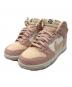 NIKE（ナイキ）の古着「NIKE W DUNK HIGH LX NEXT NATURE PEARL WHITE/SAIL-RATTAN-PINK OXFORD」｜ベージュ×ピンク