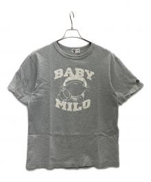 BABY MiLO（ベビーマイロ）の古着「半袖Tシャツ」｜ライトグレー