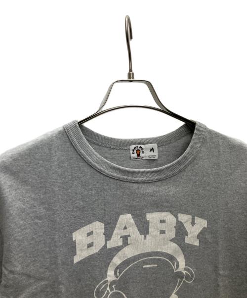 BABY MiLO（ベビーマイロ）BABY MiLO (ベビーマイロ) 半袖Tシャツ ライトグレー サイズ:Mの古着・服飾アイテム