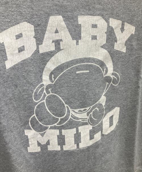 BABY MiLO（ベビーマイロ）BABY MiLO (ベビーマイロ) 半袖Tシャツ ライトグレー サイズ:Mの古着・服飾アイテム