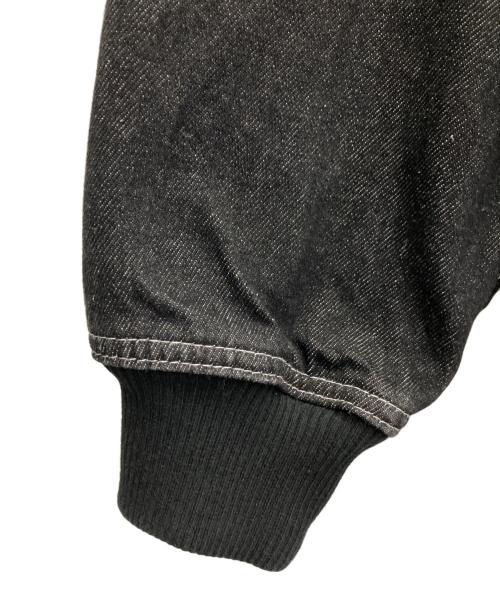 MOBB（モブ）MoBB (モブ) FAT STITCH DENIM JACKET ブラック サイズ:Sの古着・服飾アイテム