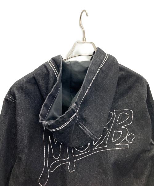 MOBB（モブ）MoBB (モブ) FAT STITCH DENIM JACKET ブラック サイズ:Sの古着・服飾アイテム