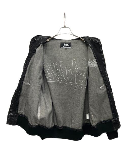 MOBB（モブ）MoBB (モブ) FAT STITCH DENIM JACKET ブラック サイズ:Sの古着・服飾アイテム