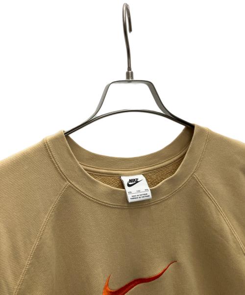 NIKE（ナイキ）NIKE (ナイキ) スウェット ベージュ サイズ:XXLの古着・服飾アイテム