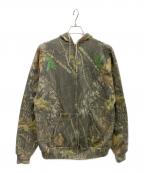 JERZEESジャージーズ）の古着「ジップパーカー」｜オリーブ