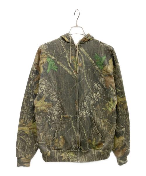 JERZEES（ジャージーズ）JERZEES (ジャージーズ) ジップパーカー オリーブ サイズ:Lの古着・服飾アイテム