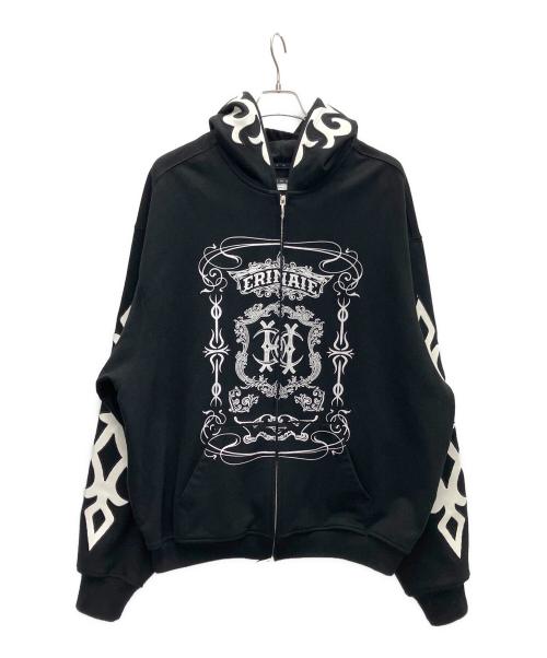 E RIN AI E（エリンアイエ）E RIN AI E (エリンアイエ) ジップパーカー ブラック サイズ:-の古着・服飾アイテム